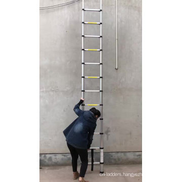 Telesteps OSHA Compliant 16 ft Reach Professional Wide Step Telescoping Extension Ladder